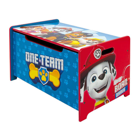 Paw Patrol Spielzeugkiste aus Holz