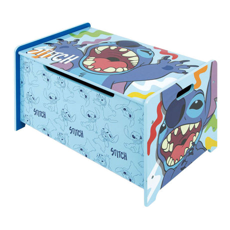 Stich für eine Spielzeugkiste aus Holz