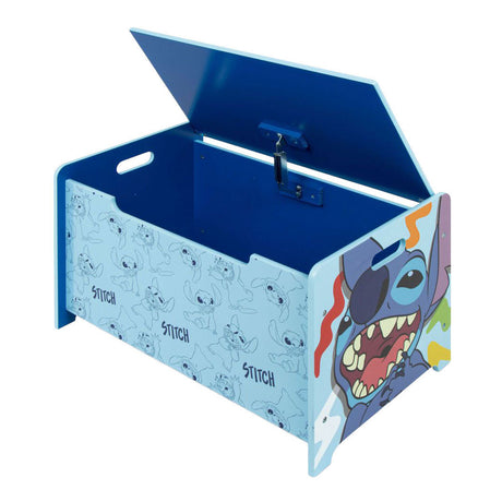 Stich für eine Spielzeugkiste aus Holz