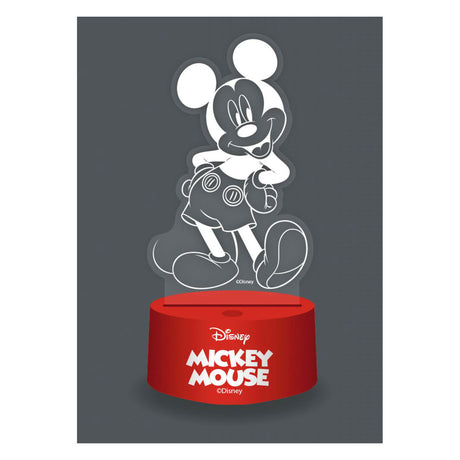 Mickey-Mouse-3D-Lampe mit Fernbedienung