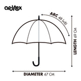 Peppa pig transparante paraplu