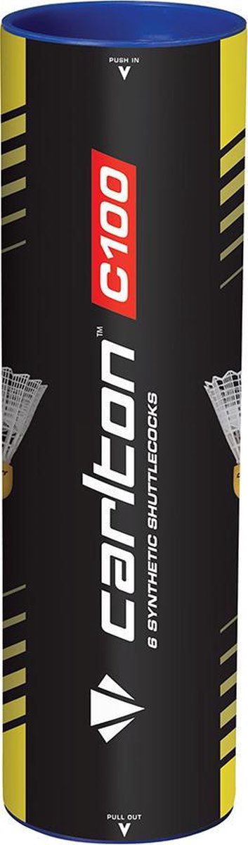 Carlton - c100 shuttle, kleur wit, snelheid medium - shuttles nylon - wit