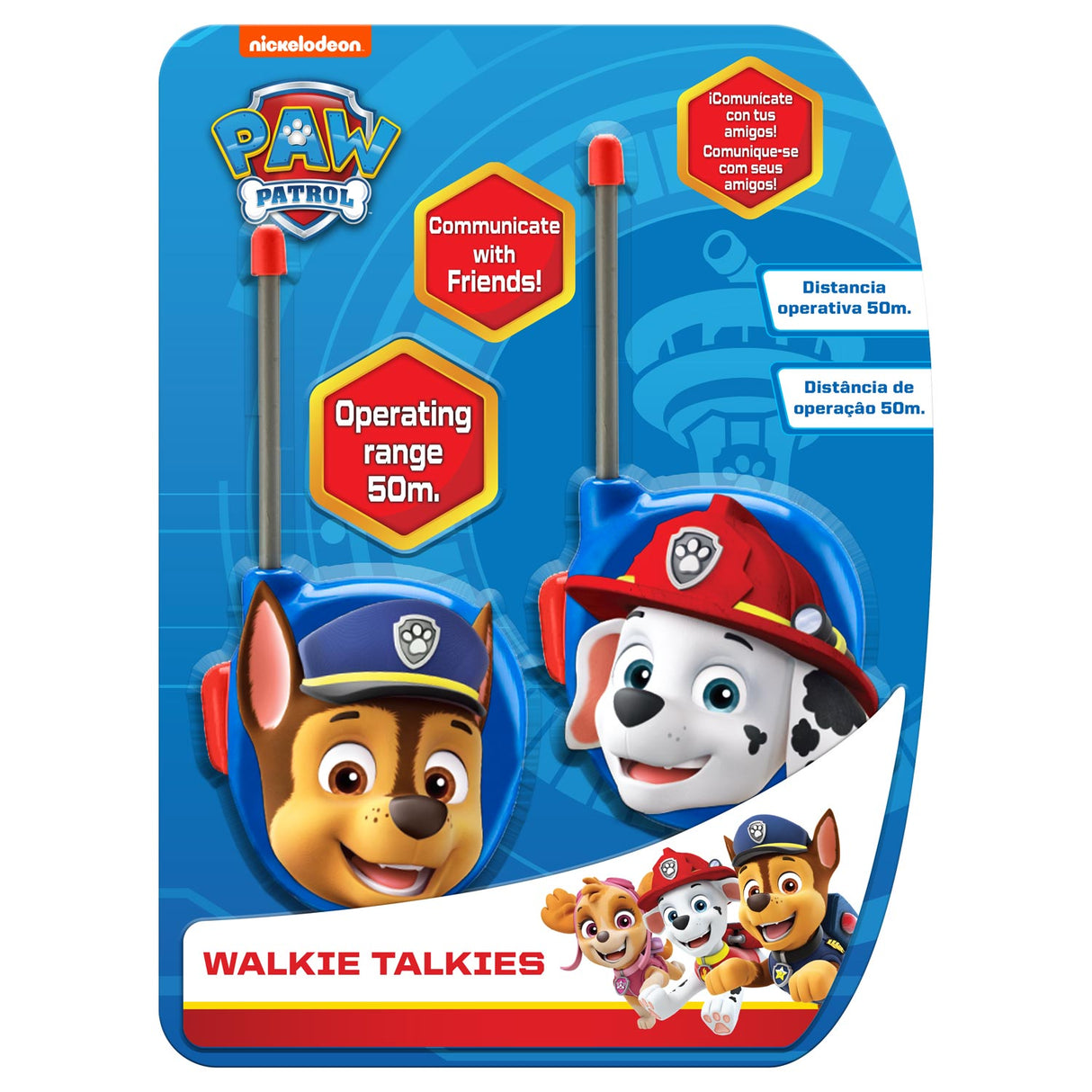 Kinderlizenz Walkie Talkie PAW Patrol