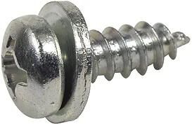 Dresselhaus Nummernschildschraube Nummernschild-Blechschrauben 5,5 x 19 mm