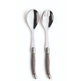 Lou Laguiole Lou Laguiole Salatbesteck + Holztablett 2-teilig Braun