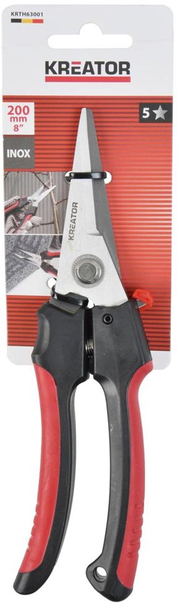 Kreator - hand tools - krth63001 - robuuste schaar - 200mm