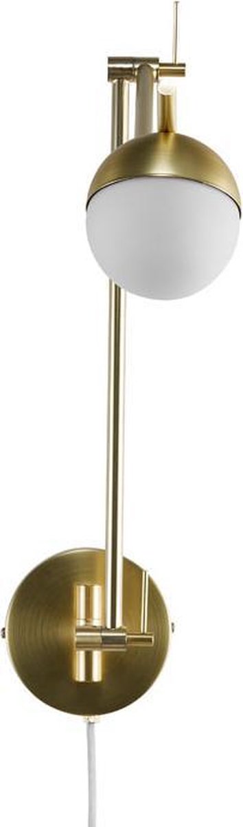 Nordlux Contina Wandleuchte-G9-Opalglas Messing