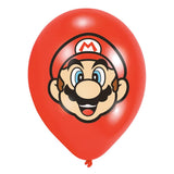 Super Mario Super Mario Latexballons, 6st.
