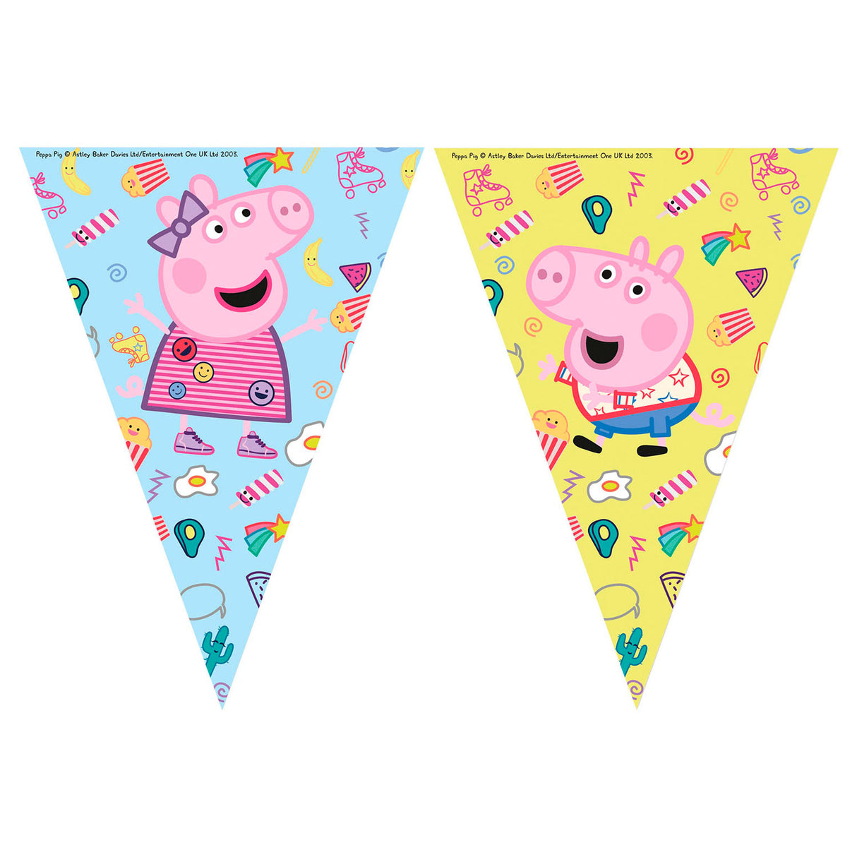 Peppa Pig Flagge Line Peppa Pig