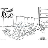 Tom Jerry Malvorlagen mit Schablonen und Aufkleber Vel