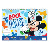 Mickey Mouse Mickey Mouse Malvorlagen mit Schablonen- und Aufkleber -Kochfeld