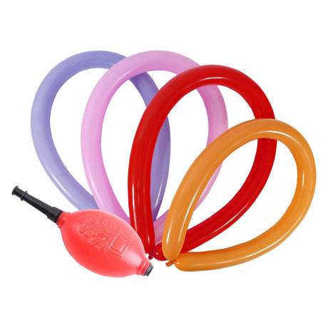 Ty Par Stars Ballonpumpe mit 12 Modellierballons