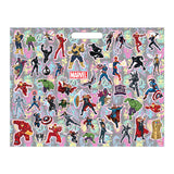 Avengers-Zeichenblock mit Aufklebern und 3 Buntstiften, 40 Blatt