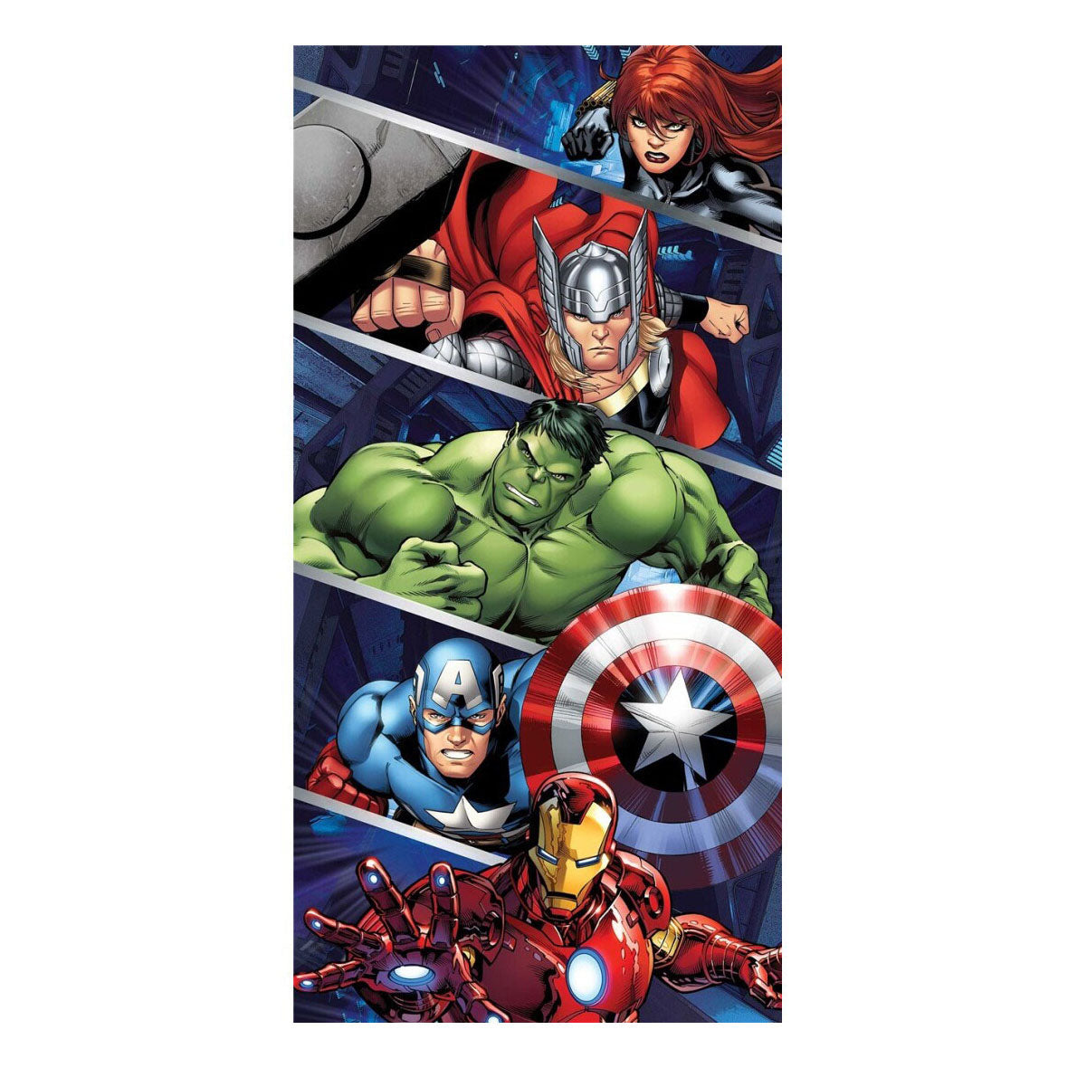 Strandtuch Avengers, 70x140 cm