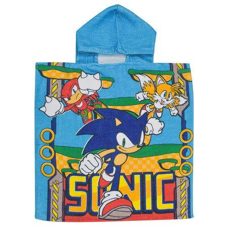 Sonic Handtuch-Poncho aus Baumwolle, 55 x 110 cm