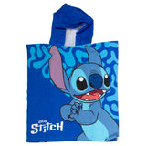Puch Handtuchponchostich blau 55x110cm