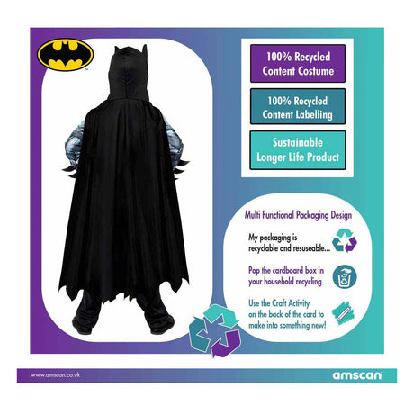 Nachhaltiges Kinderkostüm Batman – 8-10 Jahre