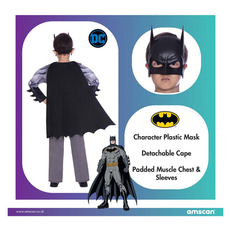 Kinderkostüm Batman - 3-4 Jahre