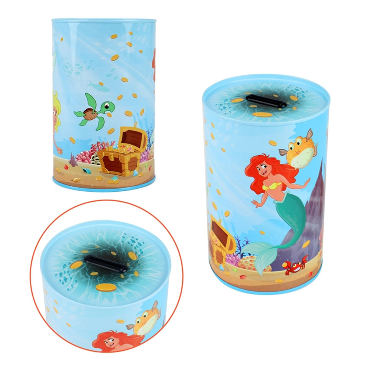 Toi-toys toi toys mermaids spaarpot bedrukt met zeemeermin