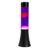 Itotal Lavalamp Black Purple Pink, 30 cm
