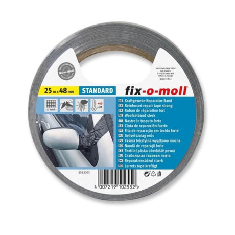 Fix-o-moll Universal Powerband 25mtrx48mm grau