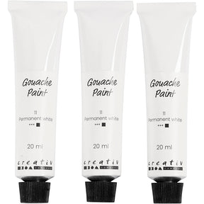 Kreativunternehmen https: www.cchobby.nl gouache-paint-white-3x20-ml-1-box