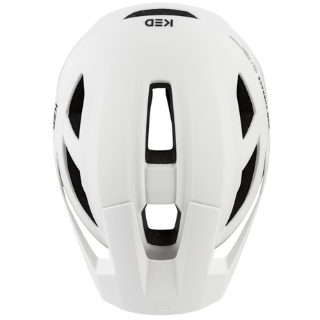 Ked Fahrradhelm-Umarmung L (58–62 cm) – mattweiß