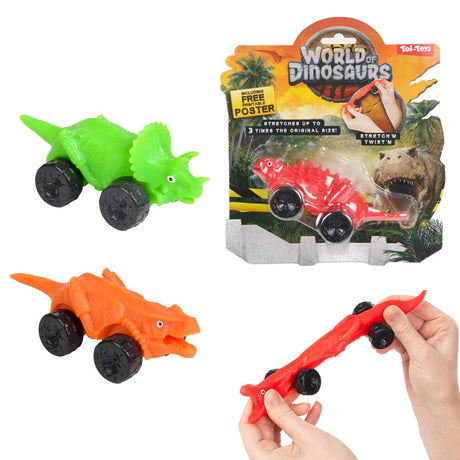 Toi-Toys Toi Toys World of Dinosaurs Kneaddino Car Morph