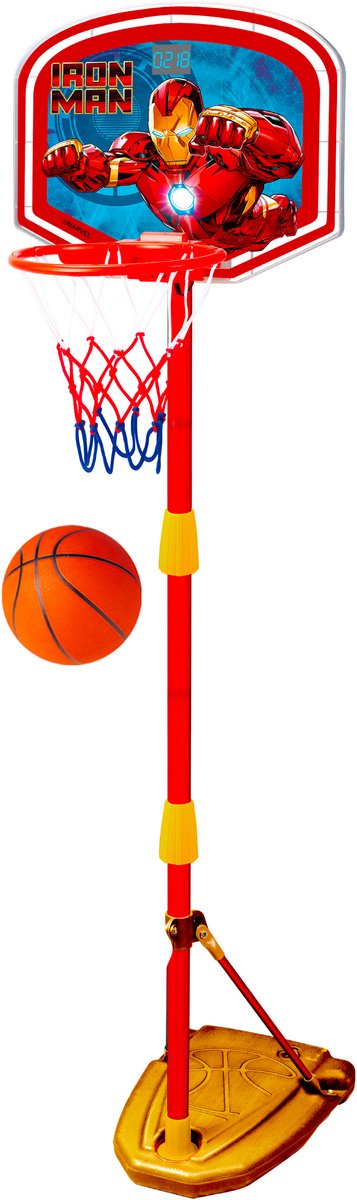Stamp Marvel – im725652 – Basketball-Set – Iron Man – verstellbar