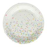 Partyteller aus Papier 18cm, 10 Stk.