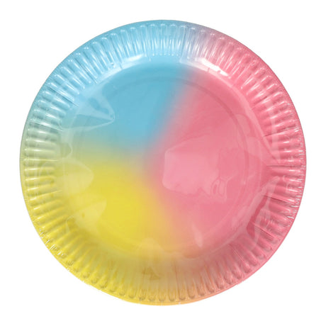 Partyteller aus Papier 18cm, 10 Stk.