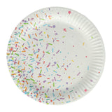 Partyteller aus Papier 23cm, 10 Stk.