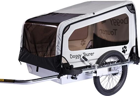 Doggytourer Fahrrad Hundeanhänger Doggy Tourer M Hundeanhänger Kinder Touring Doggy Tourer M Sil. B.