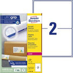Versandetiketten avery zweckform ultragrip weiß