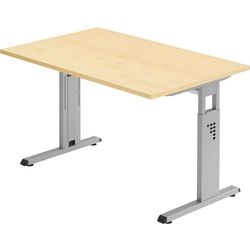 Bach Schreibtischhammer OS12 3 braun 1200 mm x 800 mm x 850 mm
