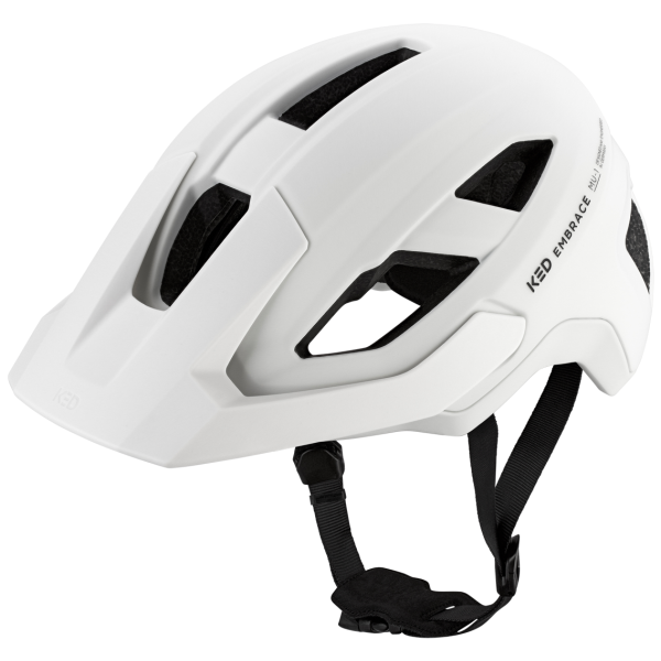 Ked Fahrradhelm-Umarmung L (58–62 cm) – mattweiß