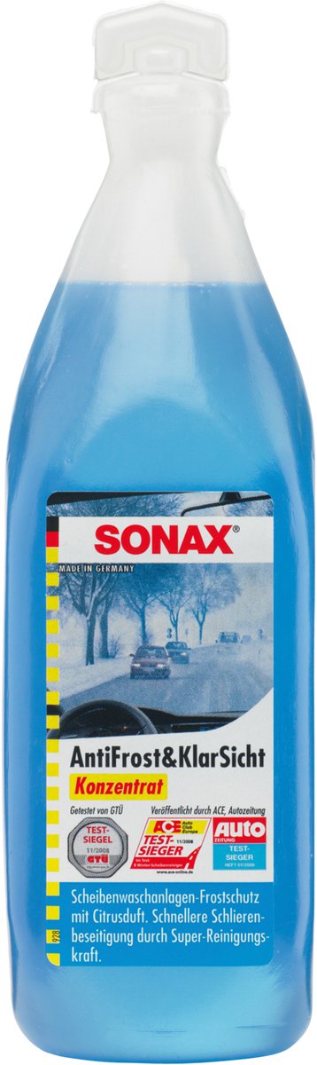 Sonax Scheibenwaschflüssigkeit Frostschutzmittel – 250 ml