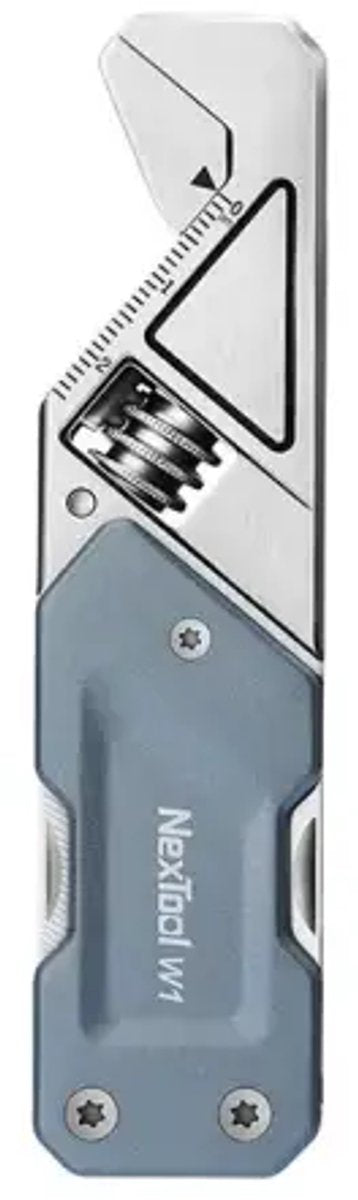 Nextool Schraubenschlüssel W1 – Multitool 6-in-1 – kompakt, handlich – blauer Edelstahl