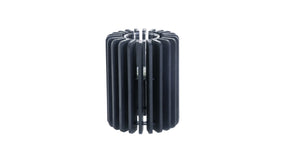 Tealight holder d20 h25cm black