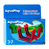 Aquaplay 274 - Verbindungsstück + Gummi -Schließungen, 2st.