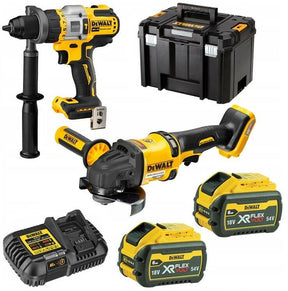 Dewalt combo set 18v dck2016t2t (dcd999, dcg418) 2x6,0ah