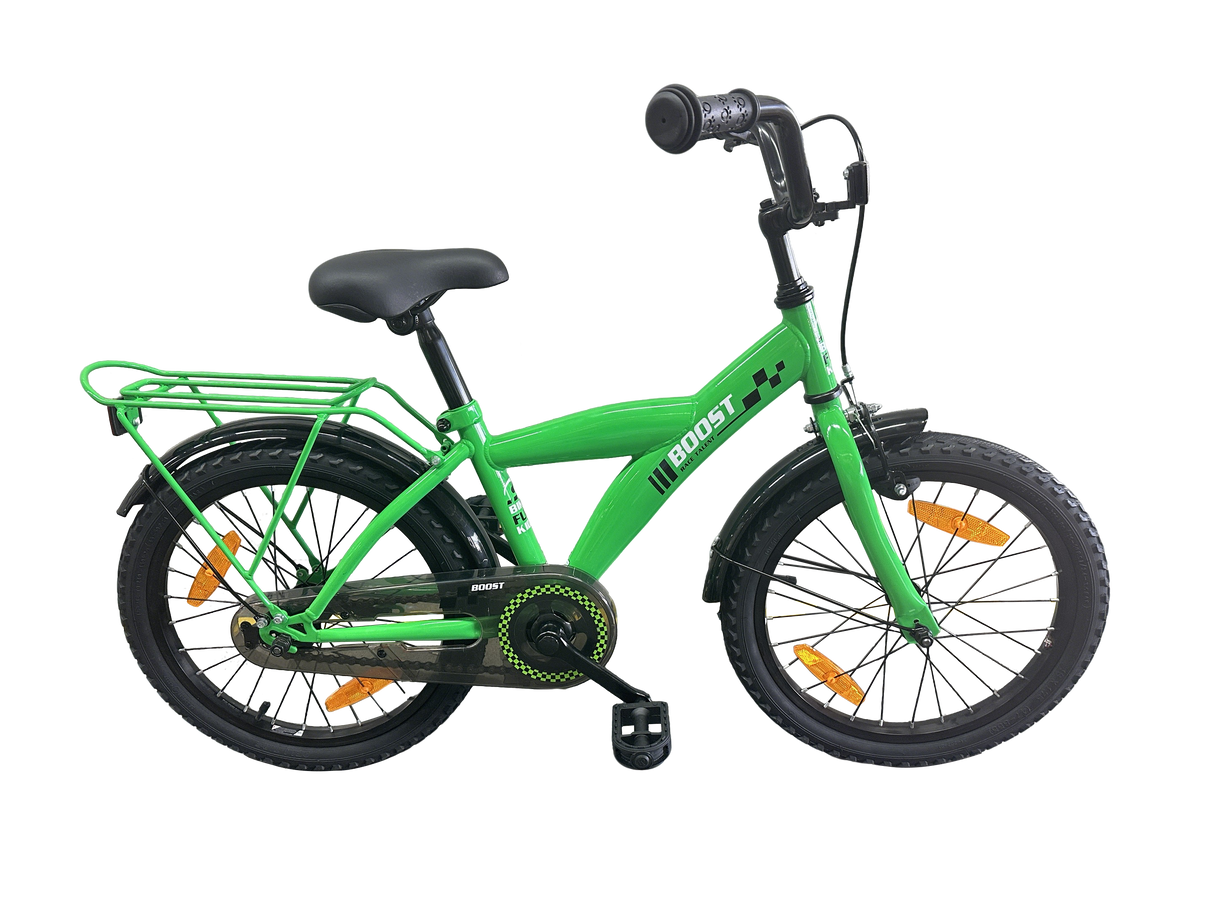 Bikefun Kinderfahrrad Boost 18 Zoll mit Bremsnabe - Grün