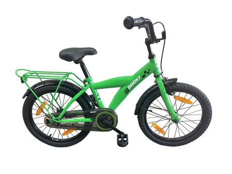 Bikefun Kinderfahrrad Boost 18 Zoll mit Bremsnabe - Grün