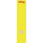 Ordnerrugetiketten viking geel 10 stuks papier