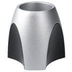 Stifthalter Delta Han Silber, Schwarz