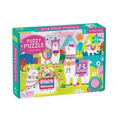 Dam Mudpuppy Fuzzy Feel Puzzle Lama Land – 42 Teile
