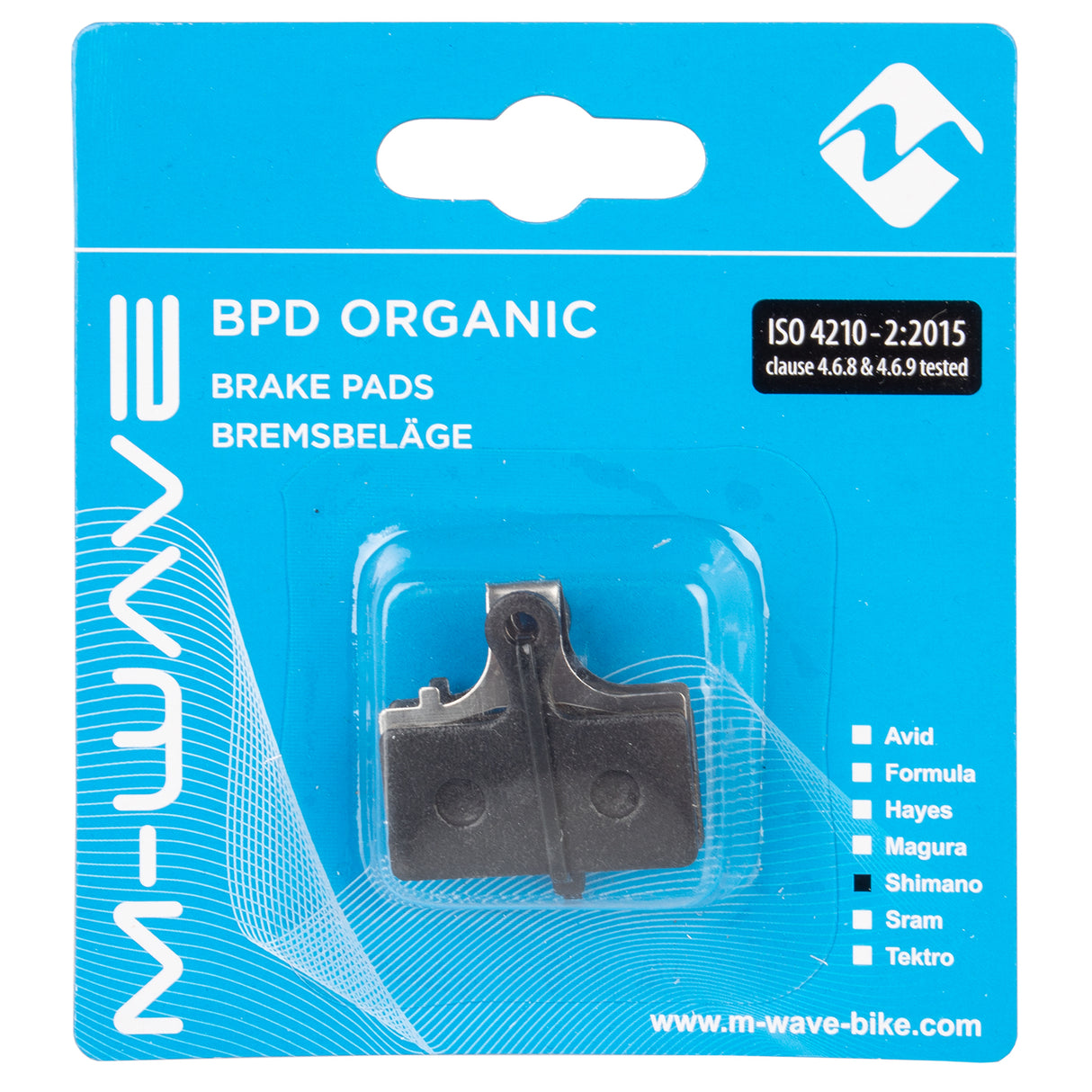 M-Wave BPD Organic S1 Bremsbeläge für Scheibenbremsen