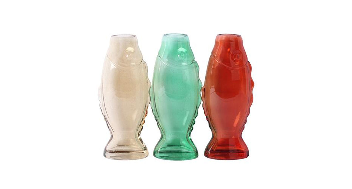 Vase barra glass 3 assorti 12x8x26cm