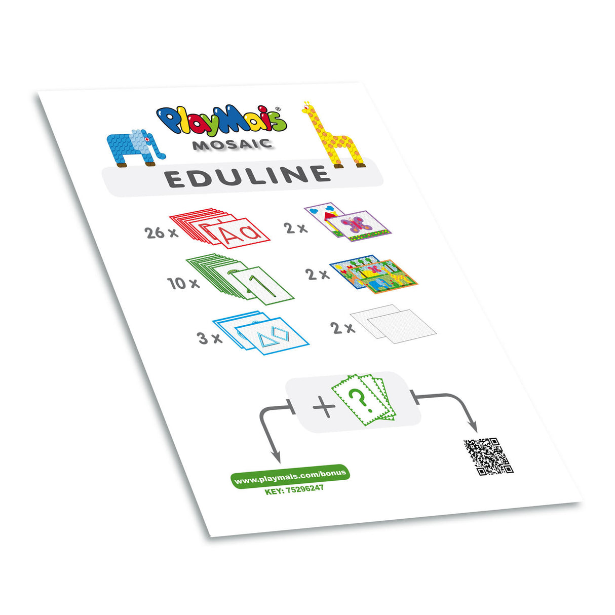 Playmais Eduline Mosaic Anleitungsbuch