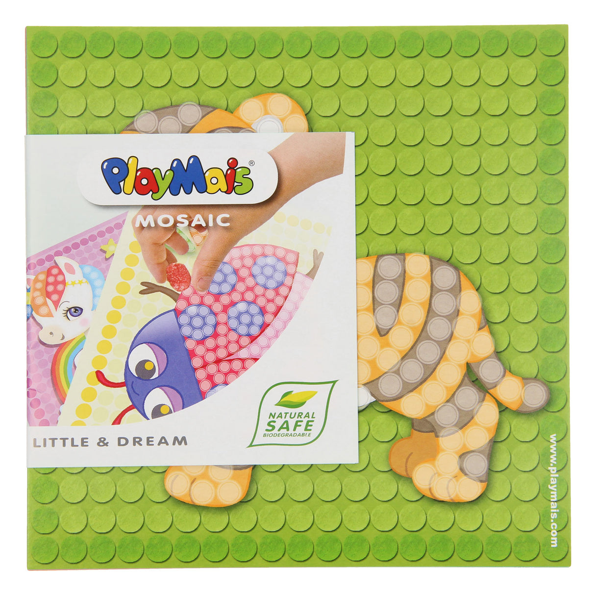 Playmais Mosaic -Karten dekorieren Zoo
